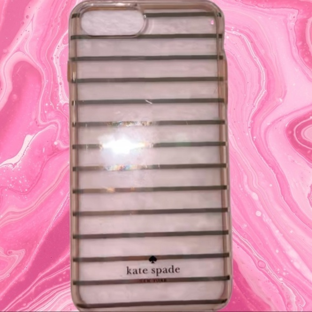 Gold Kate Spade iPhone 6 Plus case